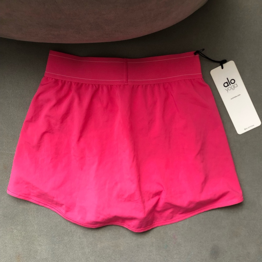 ALO  MATCH POINT SKIRT IN FUSCHIA PINK SIZE XS - Picture 9 of 12